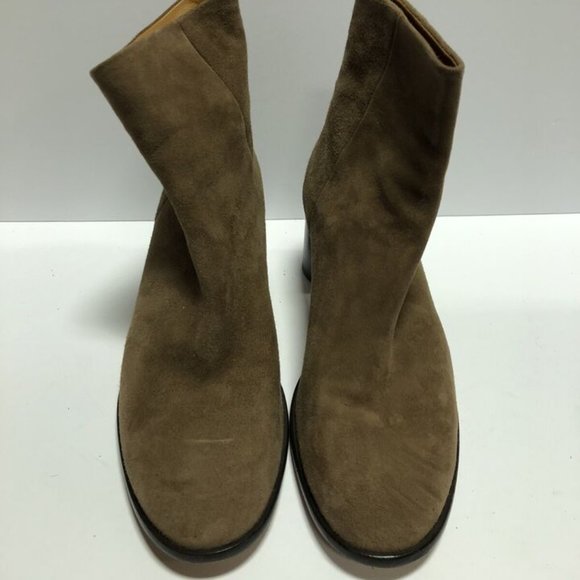 Rag & Bone Brown Suede Buckle Ankle Boots Size 40 EU Rag & Bone Womens Fleur Praline Suede Boot Size US9.5 M EU39.5